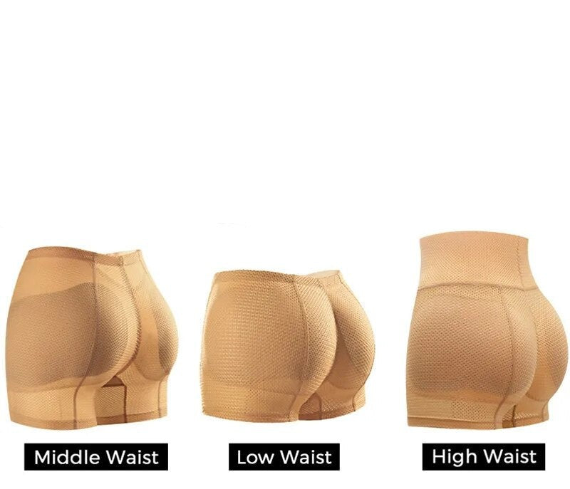 SHPWR-21 Padded Mesh Hip Shaper + Butt Lifter