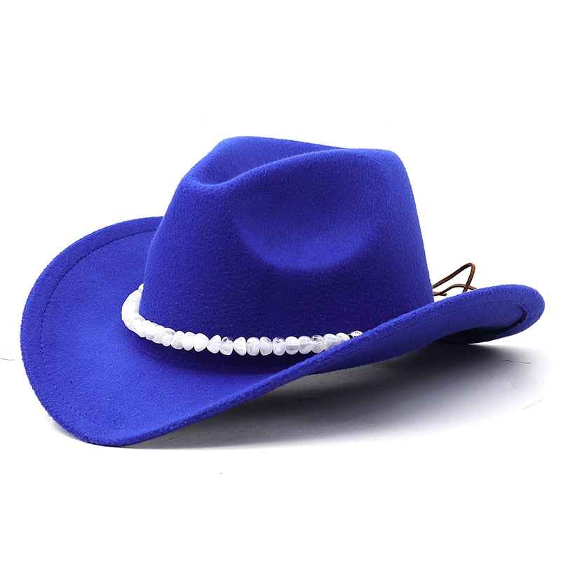 ROHILA Fedora Hat in Blue