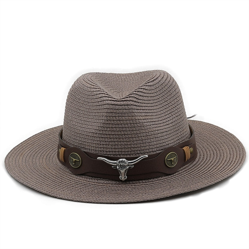 SELEUCUS Men's Straw Panama Hat