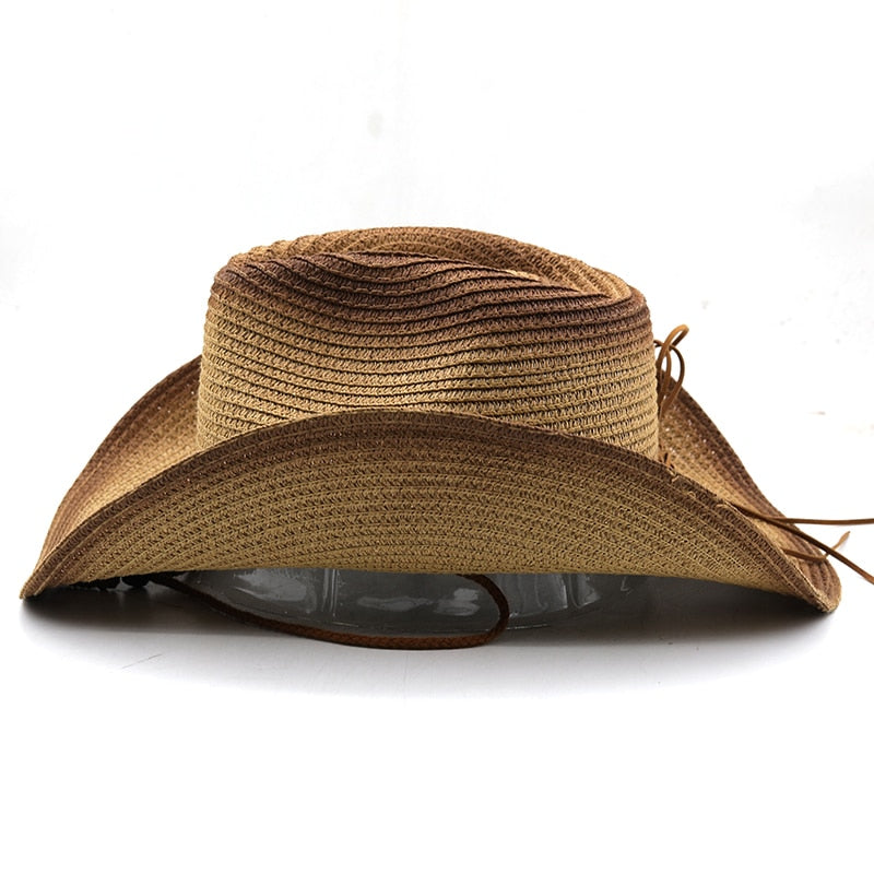 SIGURD Men's Straw Cowboy Hat