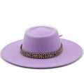 REBA Fedora Hat in Taro Purple