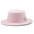 REILYNN Fedora Hat in Pink