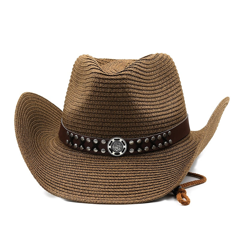 JAIME Men's Straw Cowboy Hat