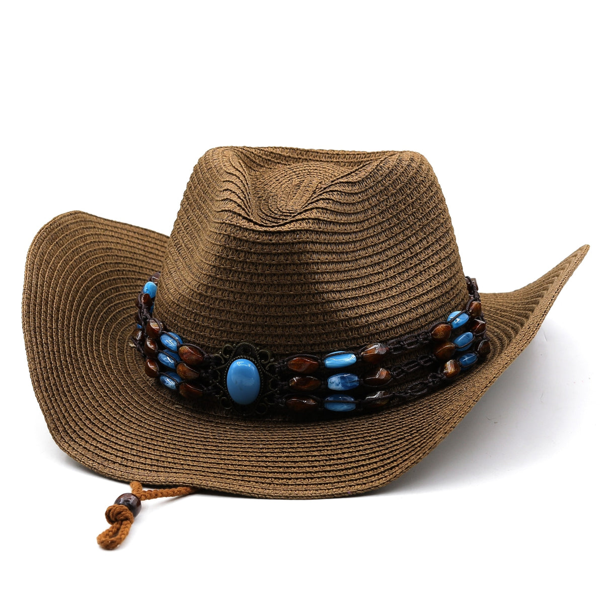 VIOLA Cowboy Hat in Brown