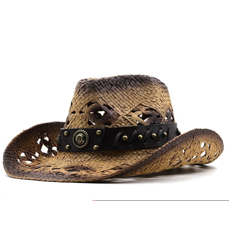 HUGO Men's Straw Cowboy Hat