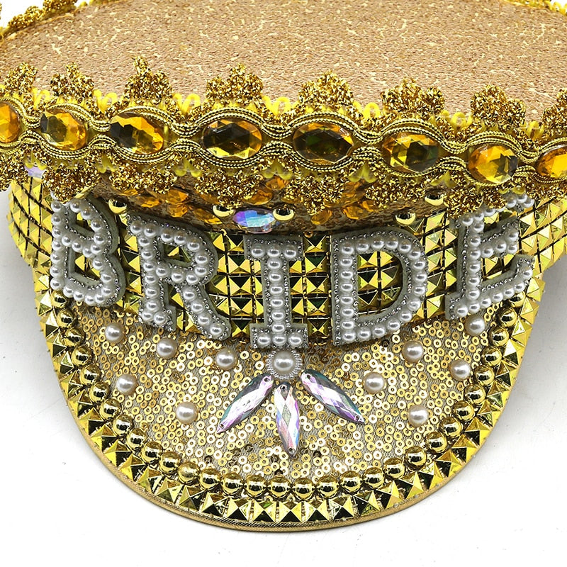 LUCA Luxury Rhinestone Party Hat