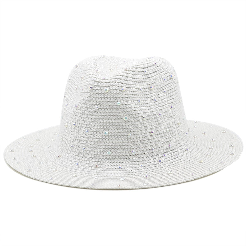 HARLOW Fedora Hat in White