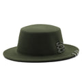 REILYNN Fedora Hat in Green