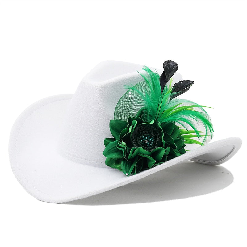 LOVA Fedora Hat in White