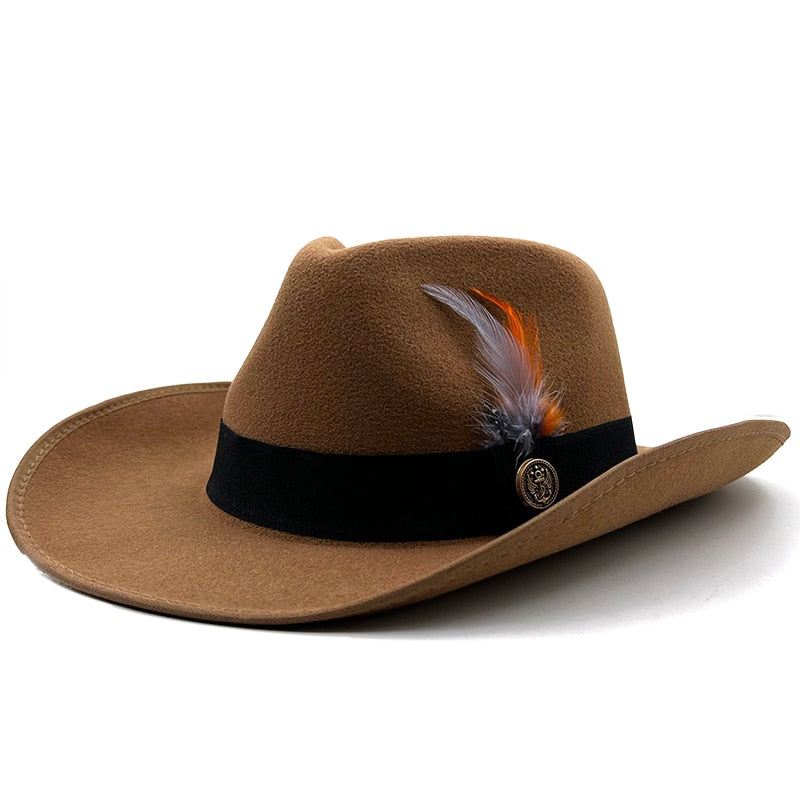 MERYL Cowboy Hat in Khaki
