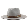 EYDISH Fedora Hat in Gray