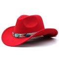 KENYA Fedora Hat in Red