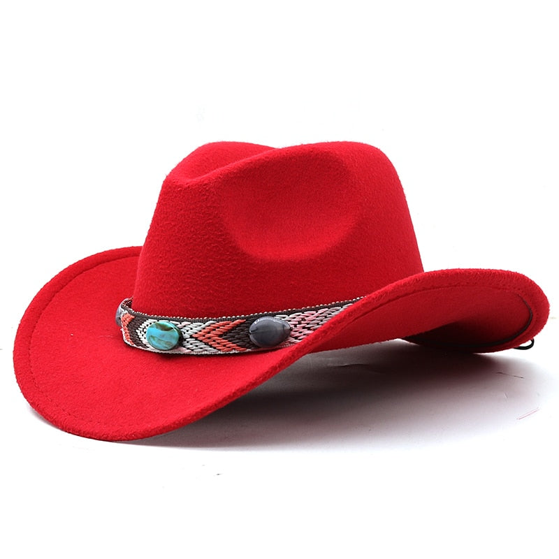KENYA Fedora Hat in Red