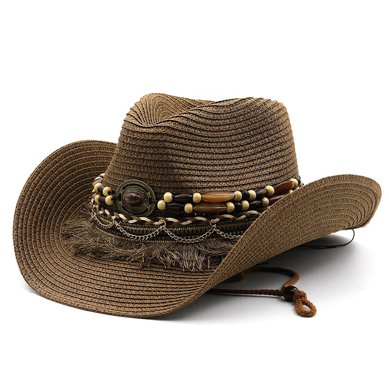 HARPER Cowboy Hat in Brown