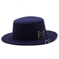 REILYNN Fedora Hat in Navy