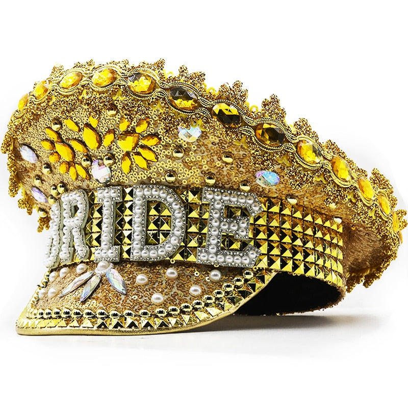 LUCA Luxury Rhinestone Party Hat