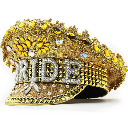 LUCA Luxury Rhinestone Party Hat