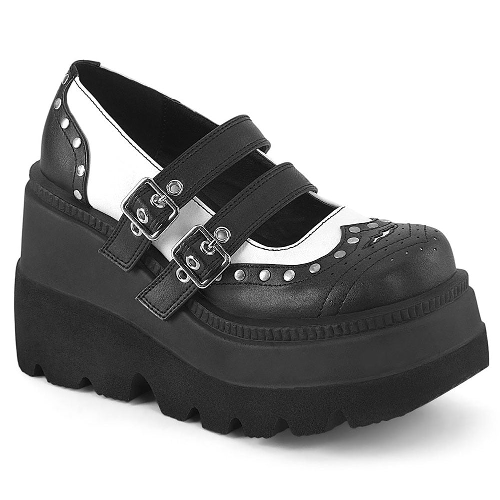 MERLE Chunky Heel Oxford Shoes