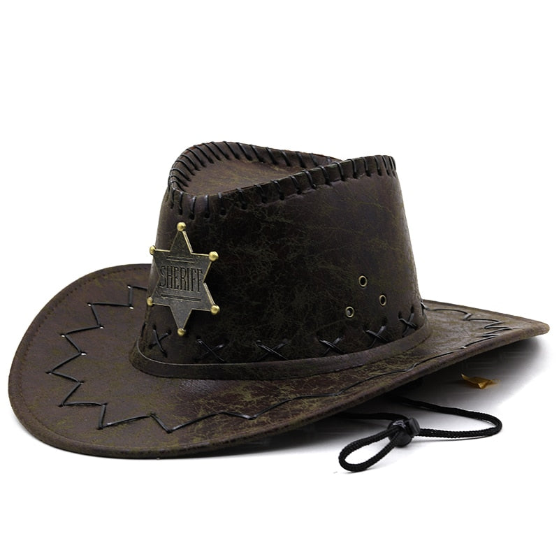 KYILE Fedora Hat in Dark Brown