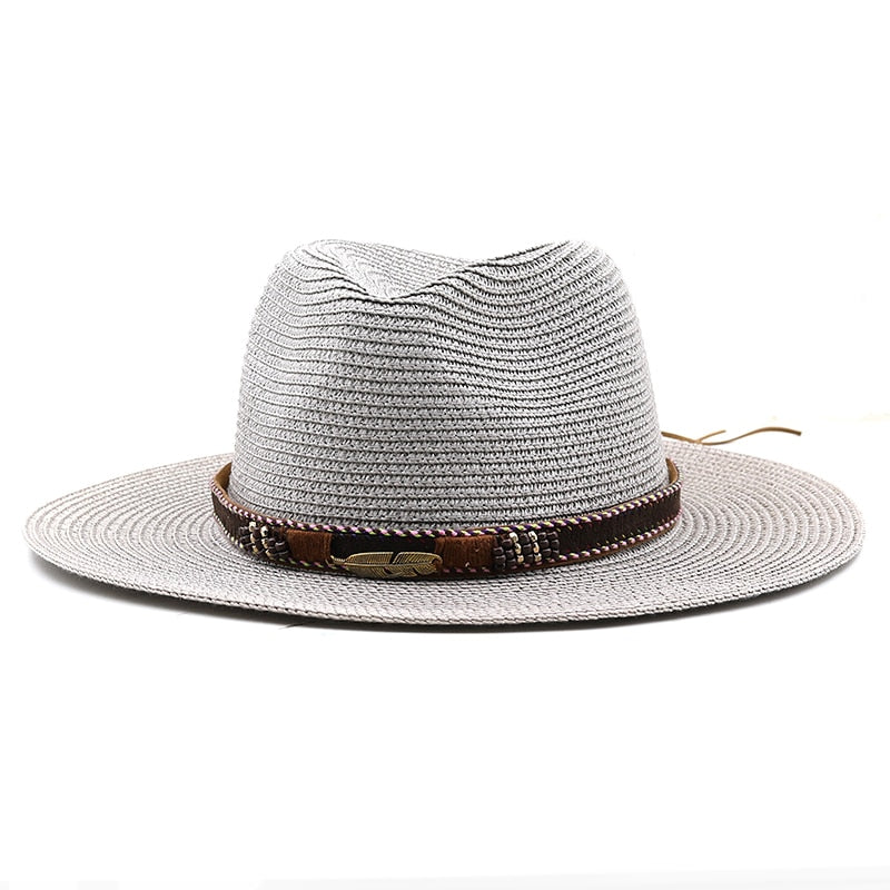 VANYA Fedora Hat in Gray