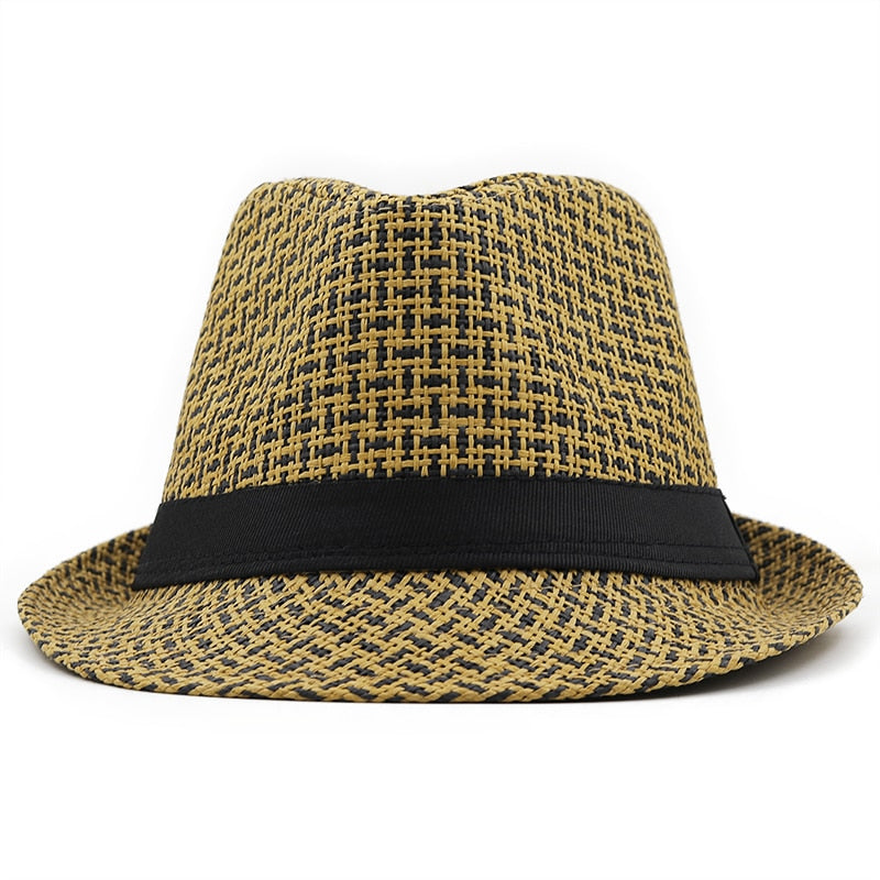 SETI Men's Straw Panama Hat
