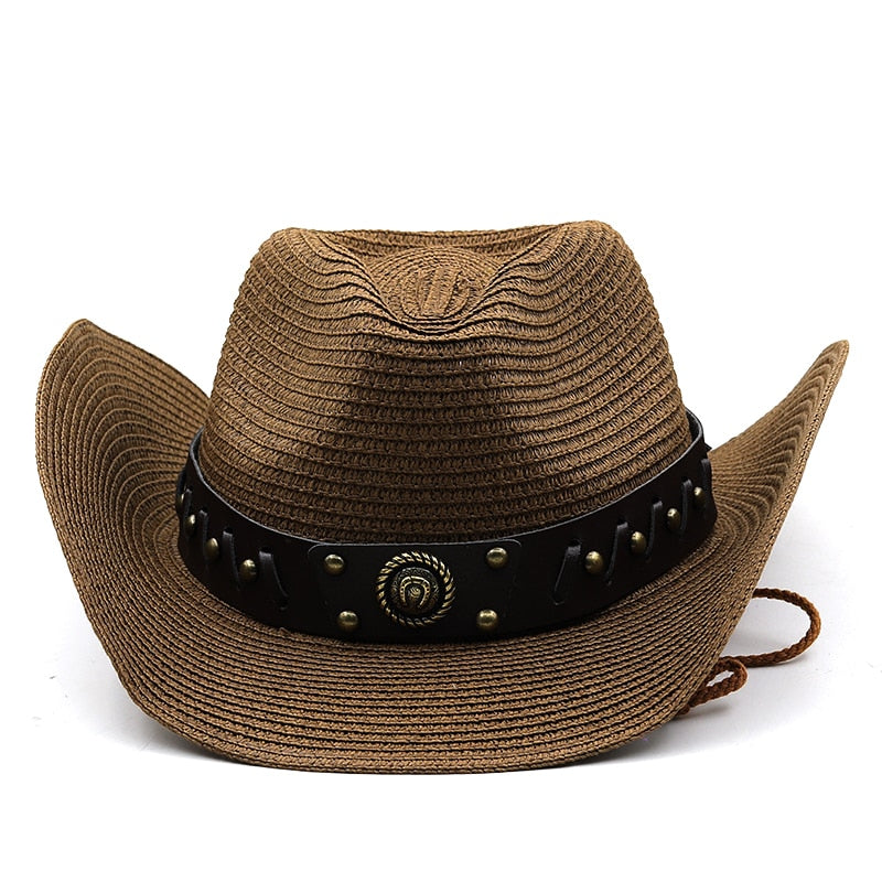 KNUT Men's Straw Cowboy Hat