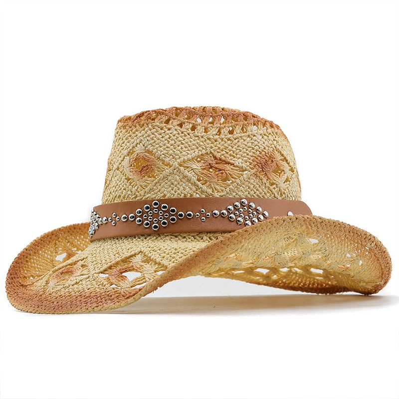TILLIE Cowboy Hat in Beige