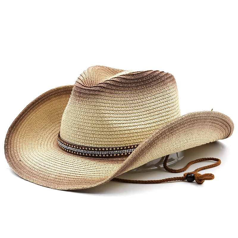 SIGURD Men's Straw Cowboy Hat