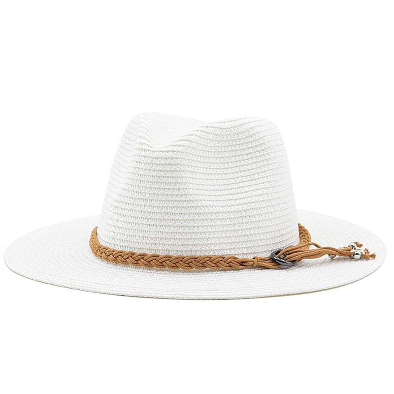 AMENHOTEP Men's Straw Panama Hat