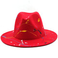 RAYANA Fedora Hat in Red