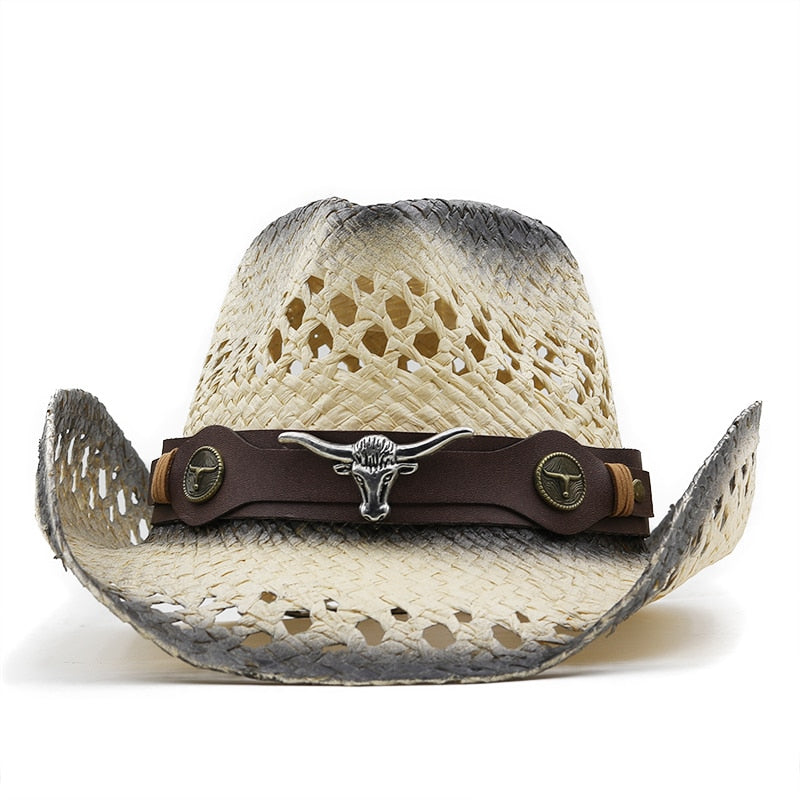 CANUTE Men's Straw Cowboy Hat