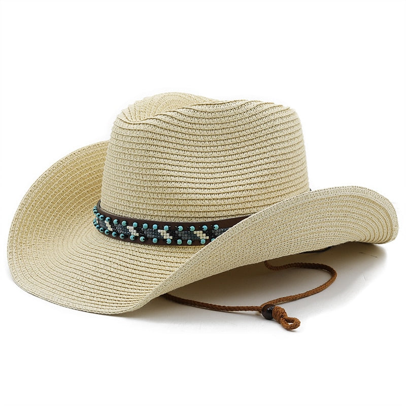VESNA Cowboy Hat in Beige