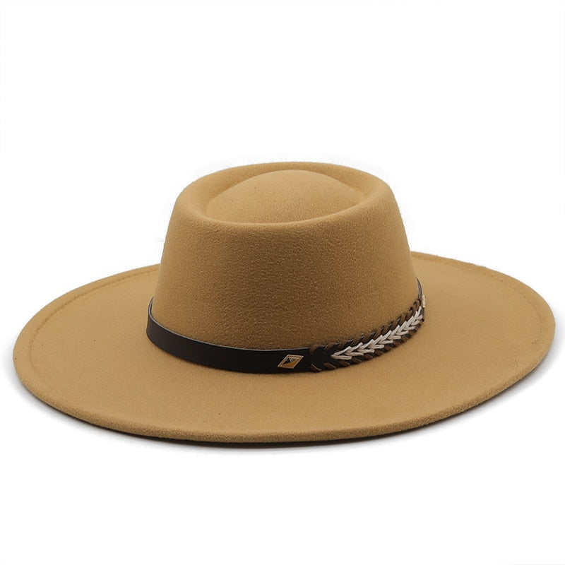REGIANE Fedora Hat in Tan