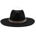 SLOANE Fedora Hat in Black