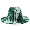 GRACELY Fedora Hat in Green