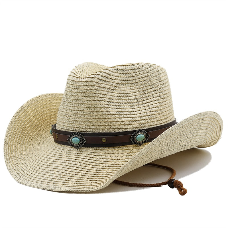 BALDWIN Men's Straw Cowboy Hat