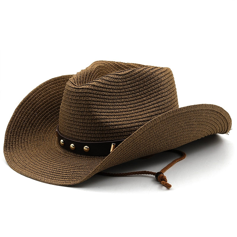 CONN Men's Straw Cowboy Hat