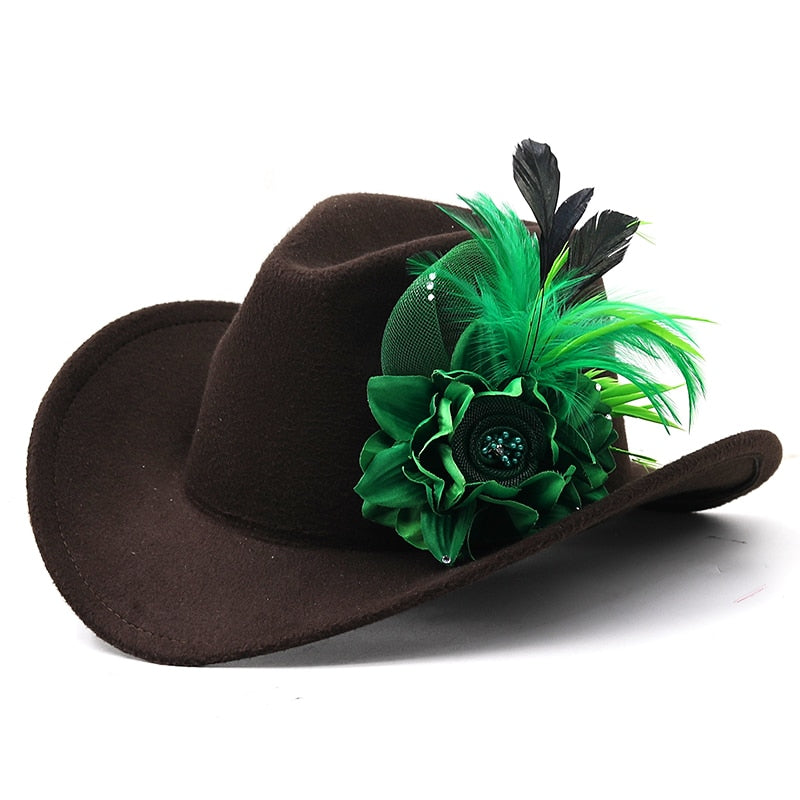 LOVA Fedora Hat in Brown
