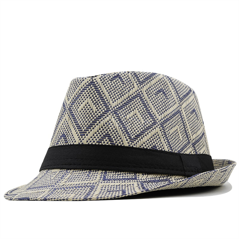 EMILIRA Fedora Hat in Navy