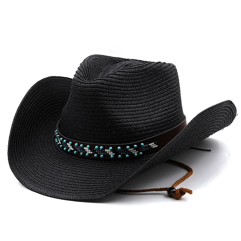 VESNA Cowboy Hat in Black