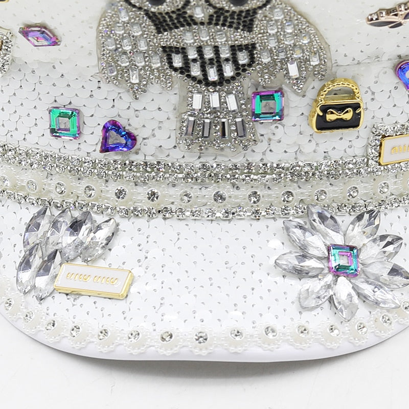 DORIS Luxury Rhinestone Party Hat
