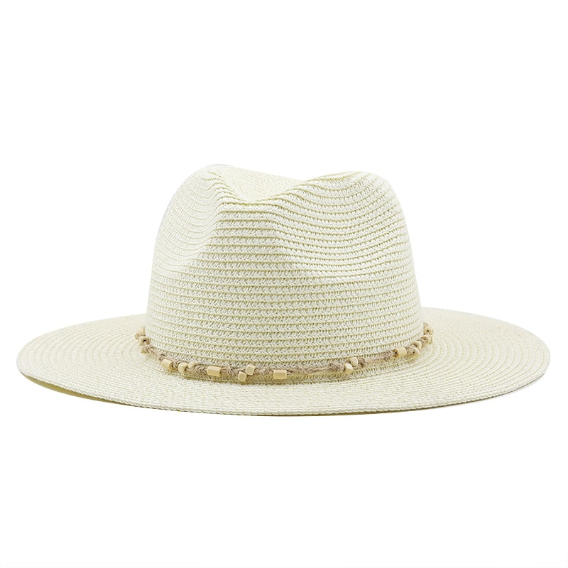 CABELLO Panama Hat in Off-White