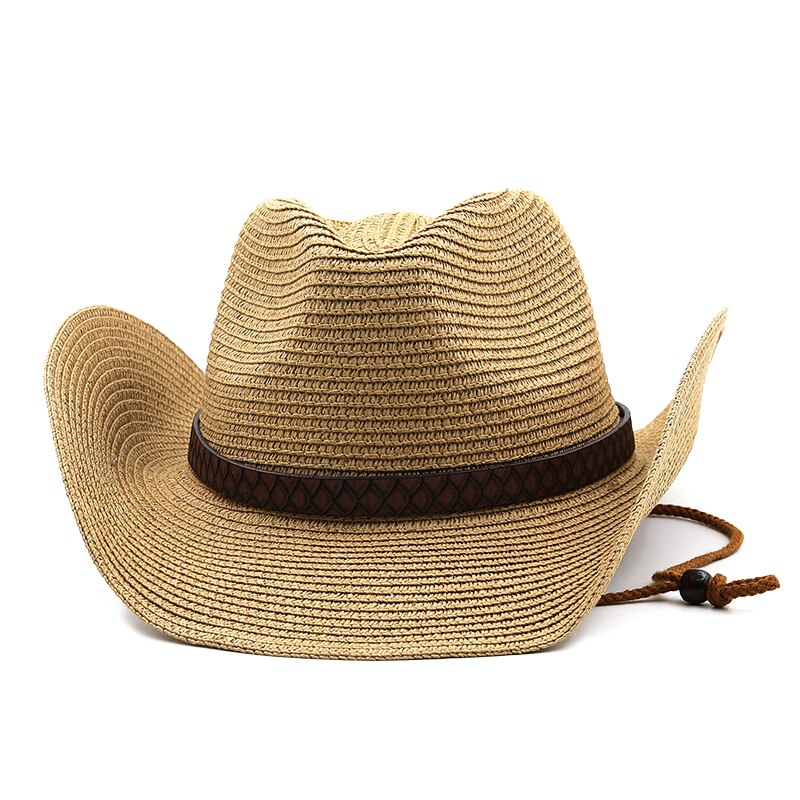 BELA Men's Straw Cowboy Hat
