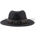 SERILENA Fedora Hat in Black