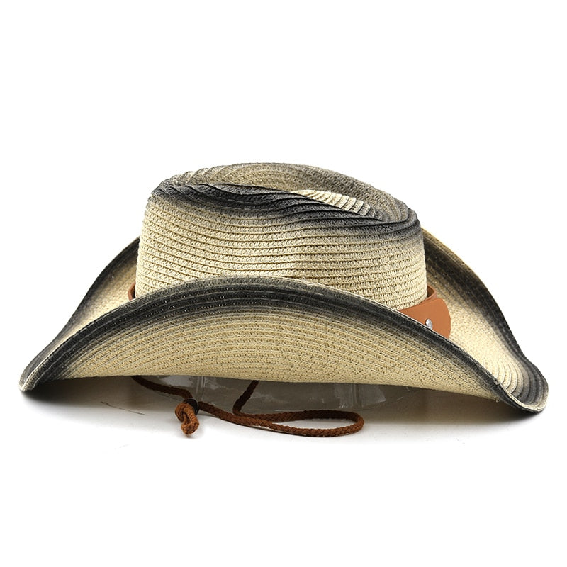 OFFA Men's Straw Cowboy Hat