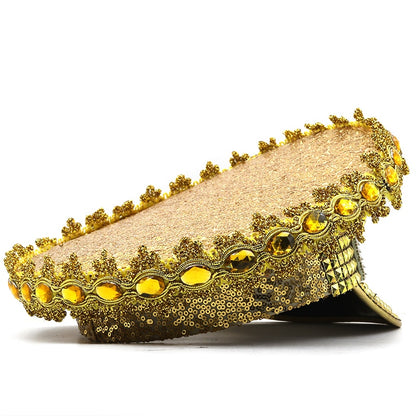 LUCA Luxury Rhinestone Party Hat