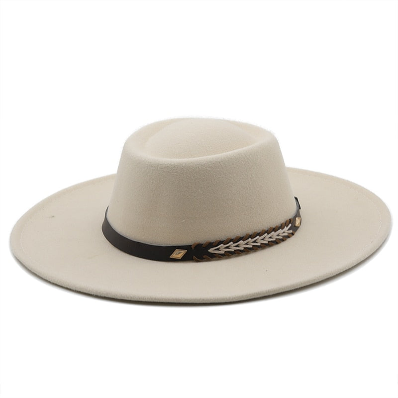 REGIANE Fedora Hat in Beige