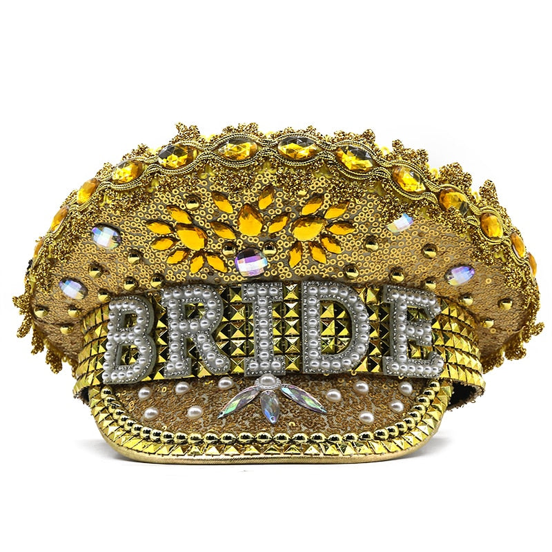 LUCA Luxury Rhinestone Party Hat