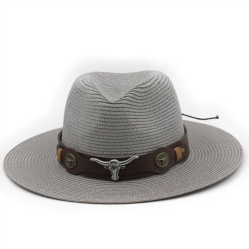 SELEUCUS Men's Straw Panama Hat