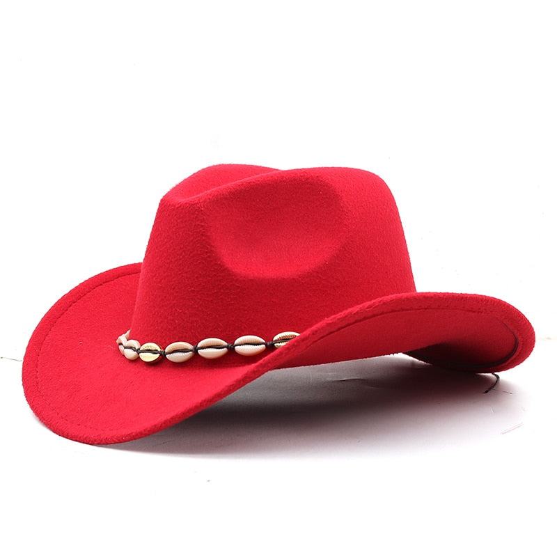 FORAH Fedora Hat in Red
